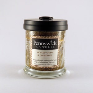 Mulled Cider & Chestnuts - Palm Wax - Container candle - 8oz jar