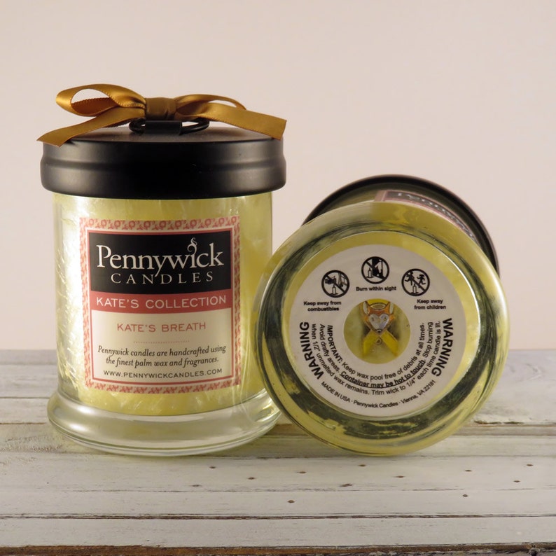 Kate's Breath Palm Wax Container Candle Kate's Etsy