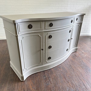 Vintage Traditional Sideboard - Ash Gray