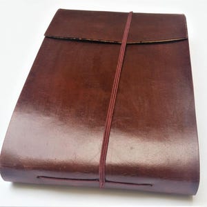 Leather Photo Album, Scrapbook, Wedding Book, Album image 3