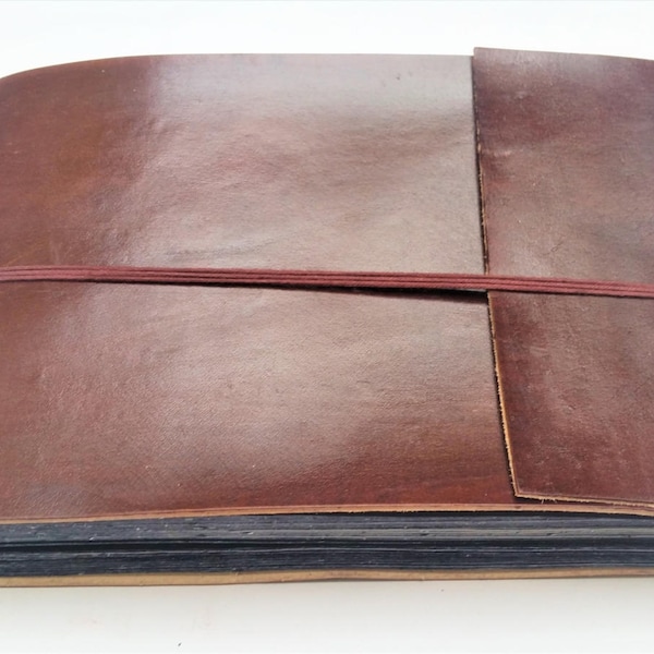 Leather Photo Album,  Scrapbook, Wedding Book, Album