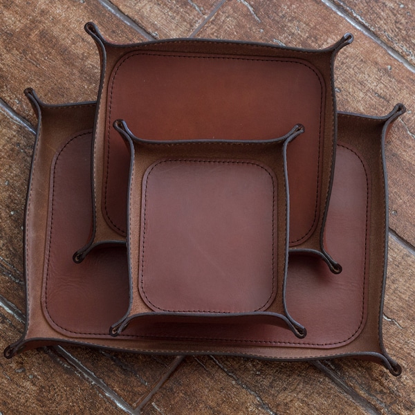 Leather Valet Tray - Etsy