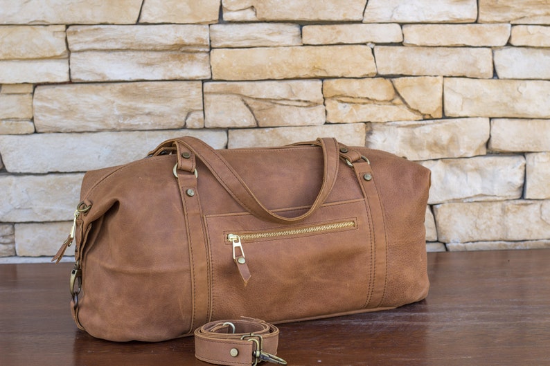 Weekender overnight bag handmade of black italian leather mens womens leather travel handbag,leather duffle bag gym sports leather bag