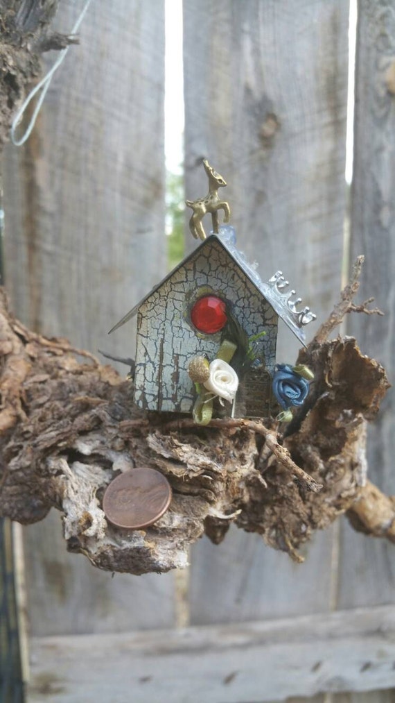 Drop Of Silver Fairy House Etsy