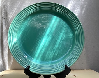Bauer Pottery USA, Green Divided Plate, Bauer Serving Dish