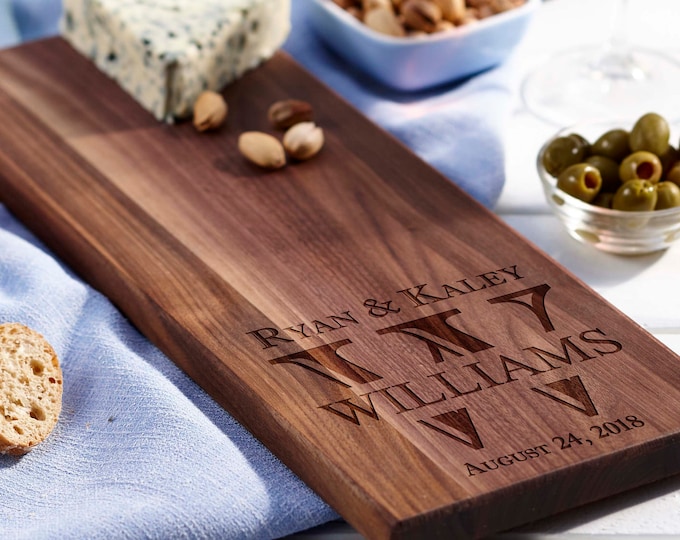 Personalized cheese Board, customized cheese board, custom cutting board, wedding gift, housewarming gifts, wedding gifts, Christmas gifts