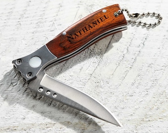 Personalized Knife, Engraved Knife, Pocket Knife, Groomsmen Knife, Groomsmen Knives, Custom Knife, Folding Knife