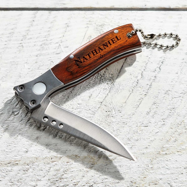 Personalized Knife, Engraved Knife, Pocket Knife, Groomsmen Knife, Groomsmen Knives, Custom Knife, Folding Knife