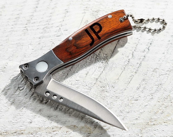 Personalized Knife, Engraved Knife, Pocket Knife, Groomsmen Knife, Groomsmen Knives, Custom Knife, Folding Knife