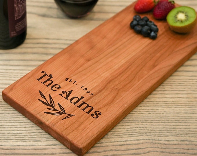 Personalized cheese Board, customized cheese board, custom cutting board, wedding gift, housewarming gifts, wedding gifts, Christmas gifts