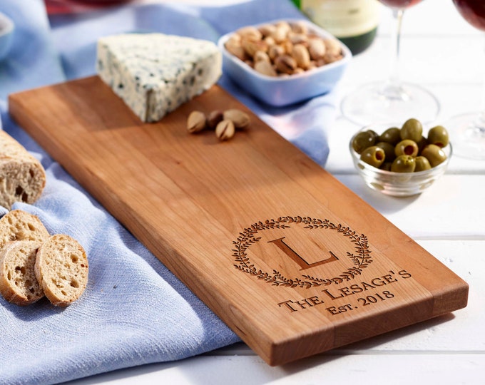 Personalized cheese Board, customized cheese board, custom cutting board, wedding gift, housewarming gifts, wedding gifts, Christmas gifts