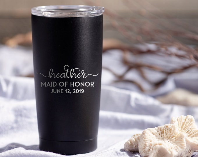 Polar Camel 20 oz. Stainless Steel Vacuum Insulated Tumbler; Personalized gift for birthday, graduation, anniversary.