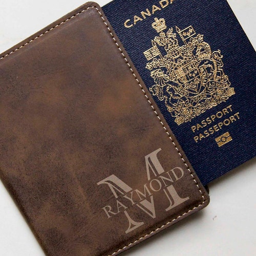 Custom Passport Cover Personalized Passport Holders Engraved Etsy Canada