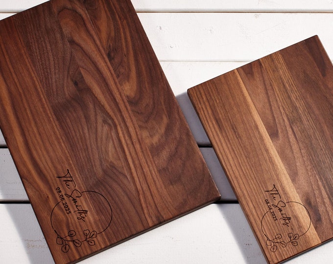 Personalized Charcuterie boards, Personalized cutting board, Engraved cutting board, Wedding gifts, Gifts for the couple, Christmas gifts