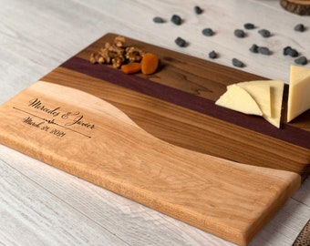 Custom engraving Cutting board, Personalized Board, Wedding Gift, Gift for the couple, Unique Cutting Board, Housewarming Gift