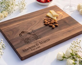Personalized Bird Watcher Cutting Board | Custom Bird Lover Gift