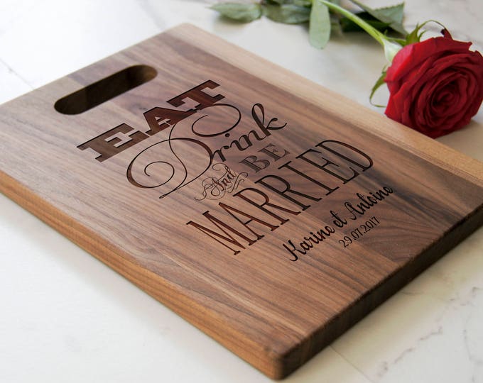 Personalized Cutting Board, Engraved cutting board, housewarming gifts, wedding gift, Christmas gift