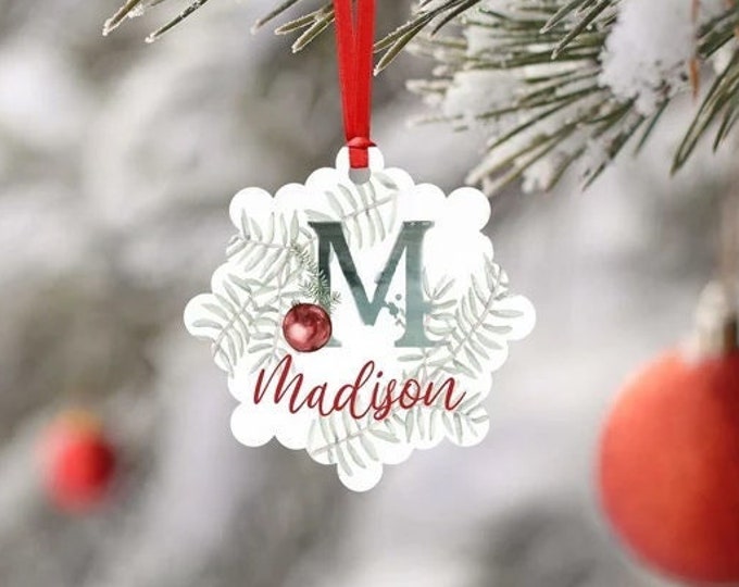 Personalized Christmas Ornament, Custom Ornament, Printed Ornament, Christmas Gift, Ornament with Picture, Tree Ornament, Christmas Ornament