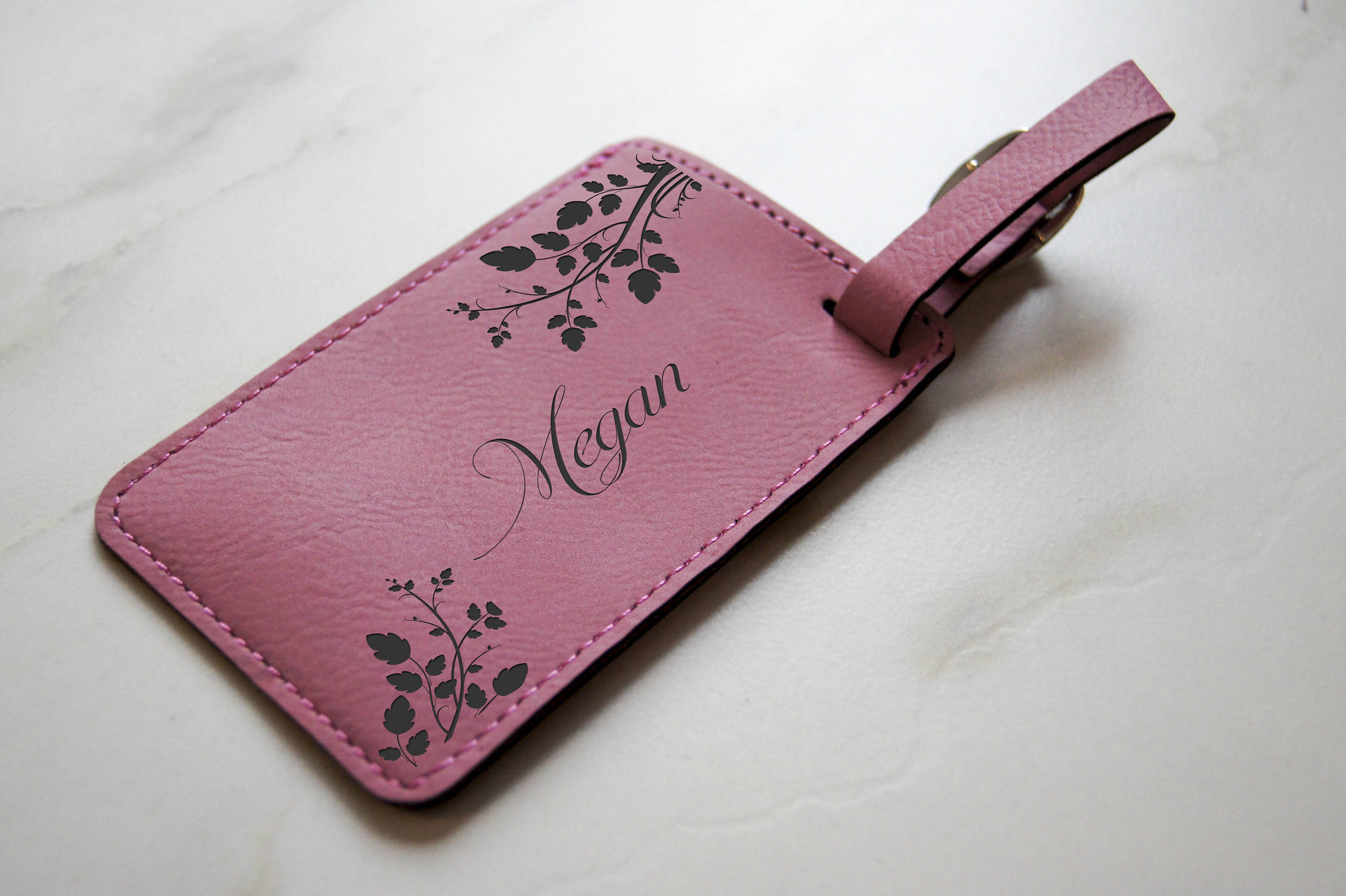 personalized luggage tag leather luggage tag customized bag tag
