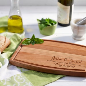Customized cherry cutting board, houswarming gift