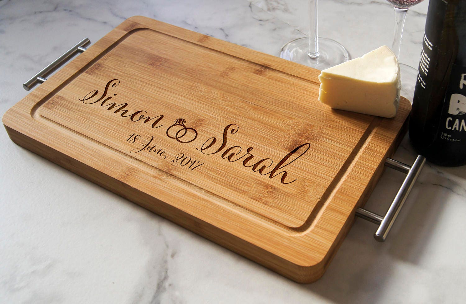 personalized serving tray custom