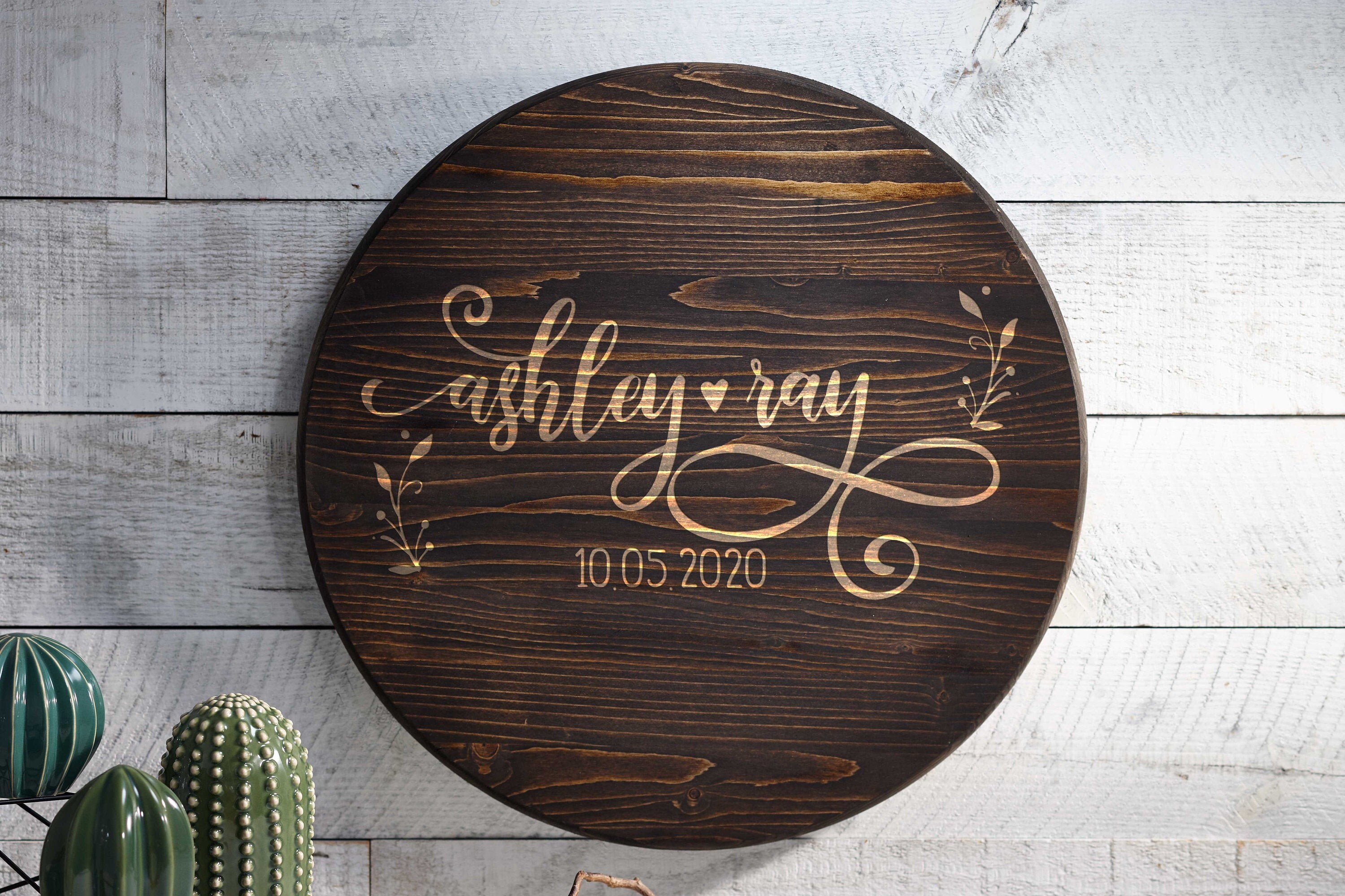 Custom Wood Signs Personalized Family Name Wood Sign Rustic Etsy Canada