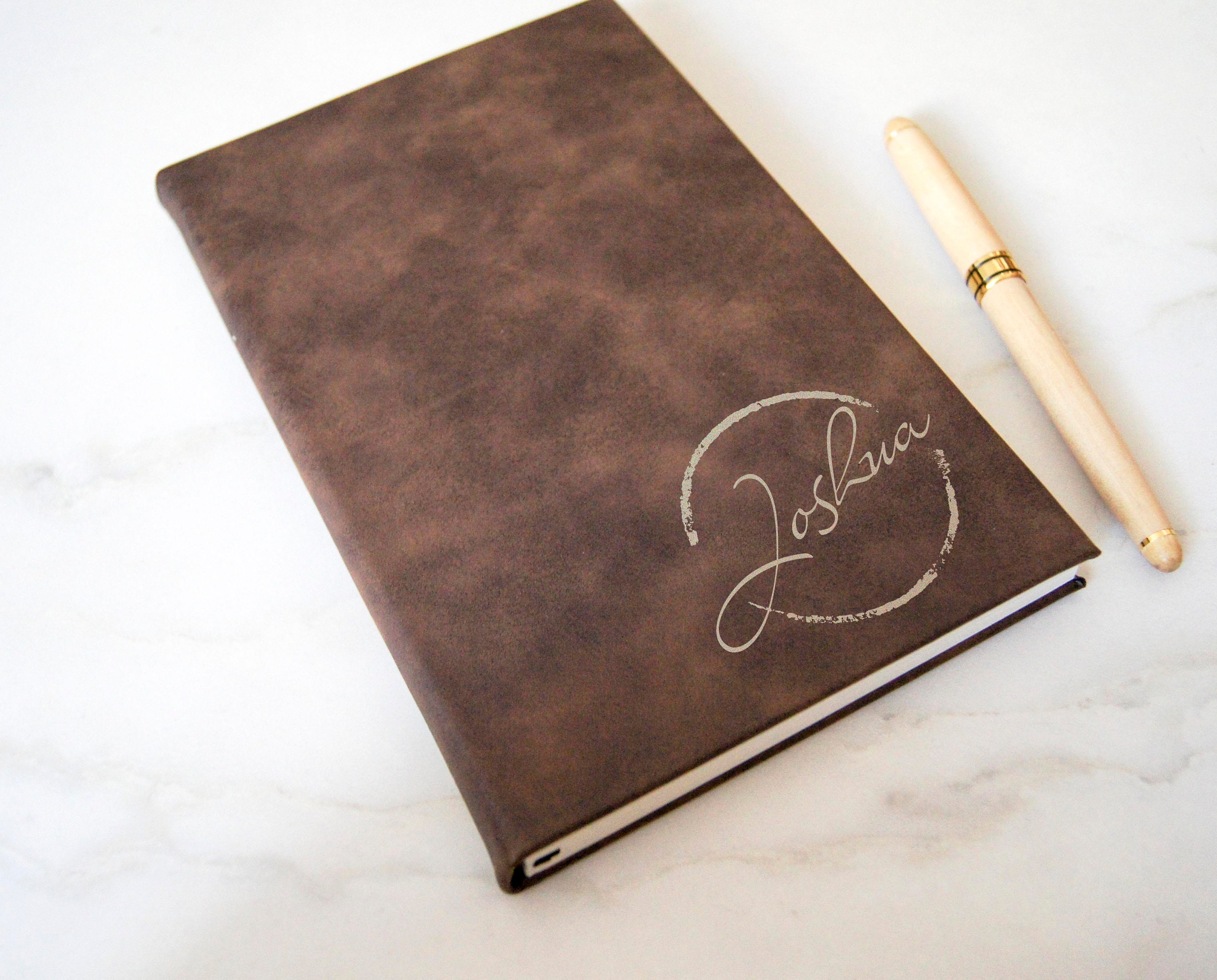 Personalized Journal, customized leatherette journal, Monogrammed