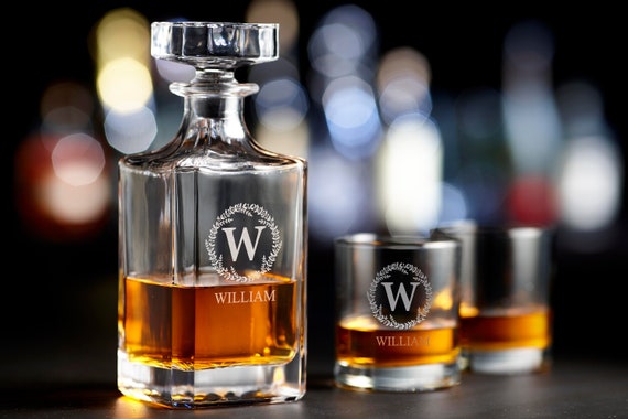 Personalized decanter deals