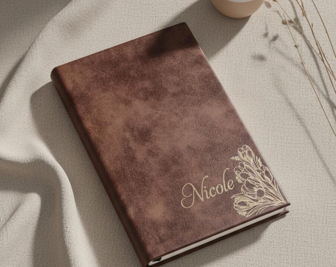 Personalized Journal for Moms, Custom Engraved Notebook: Gift for her, Grandma Gift, Birthday Gift, Mother's Day Gifts, Girlfriend Gift
