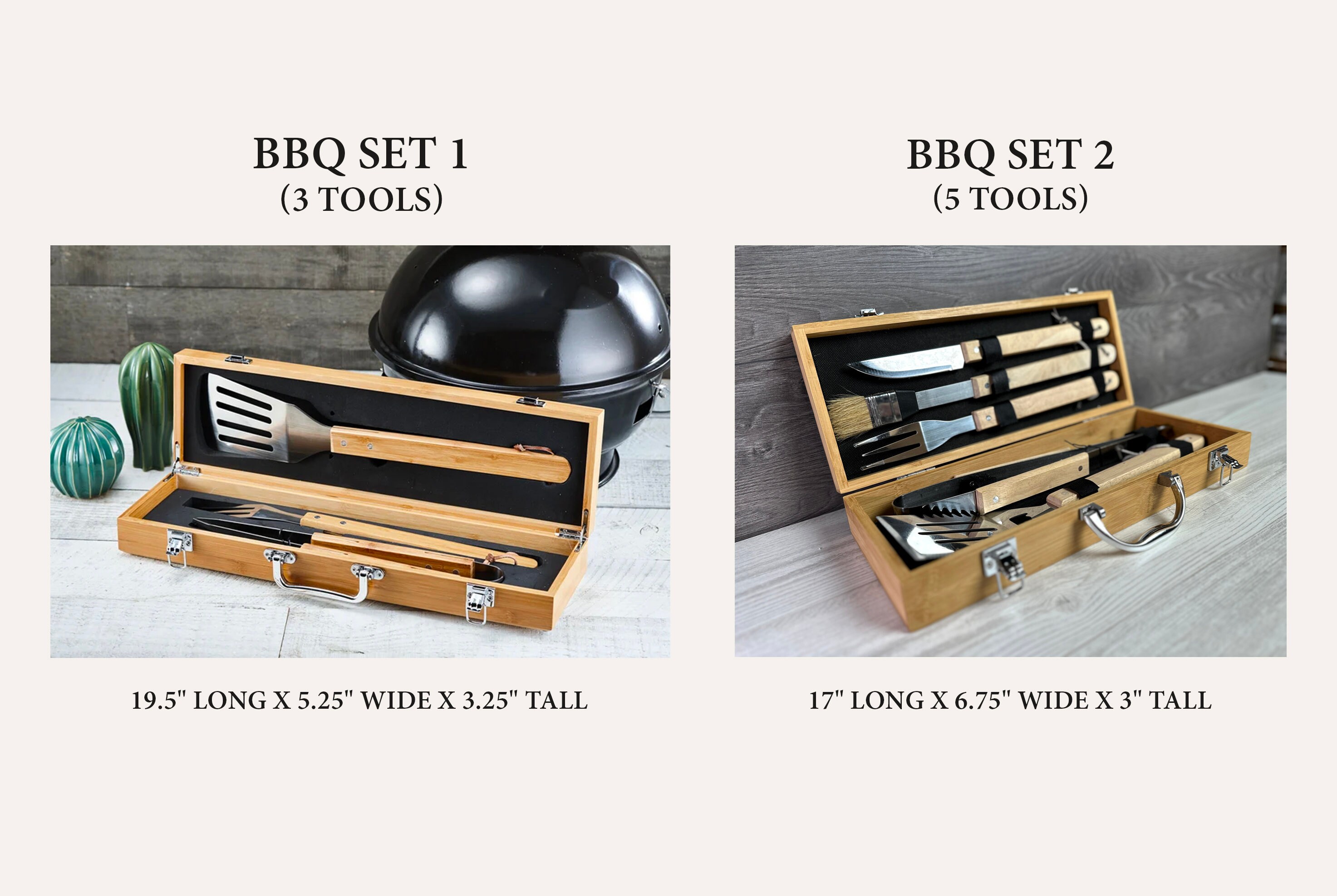 Ensemble D'ustensiles Pour Barbecue Personnalisable Flare