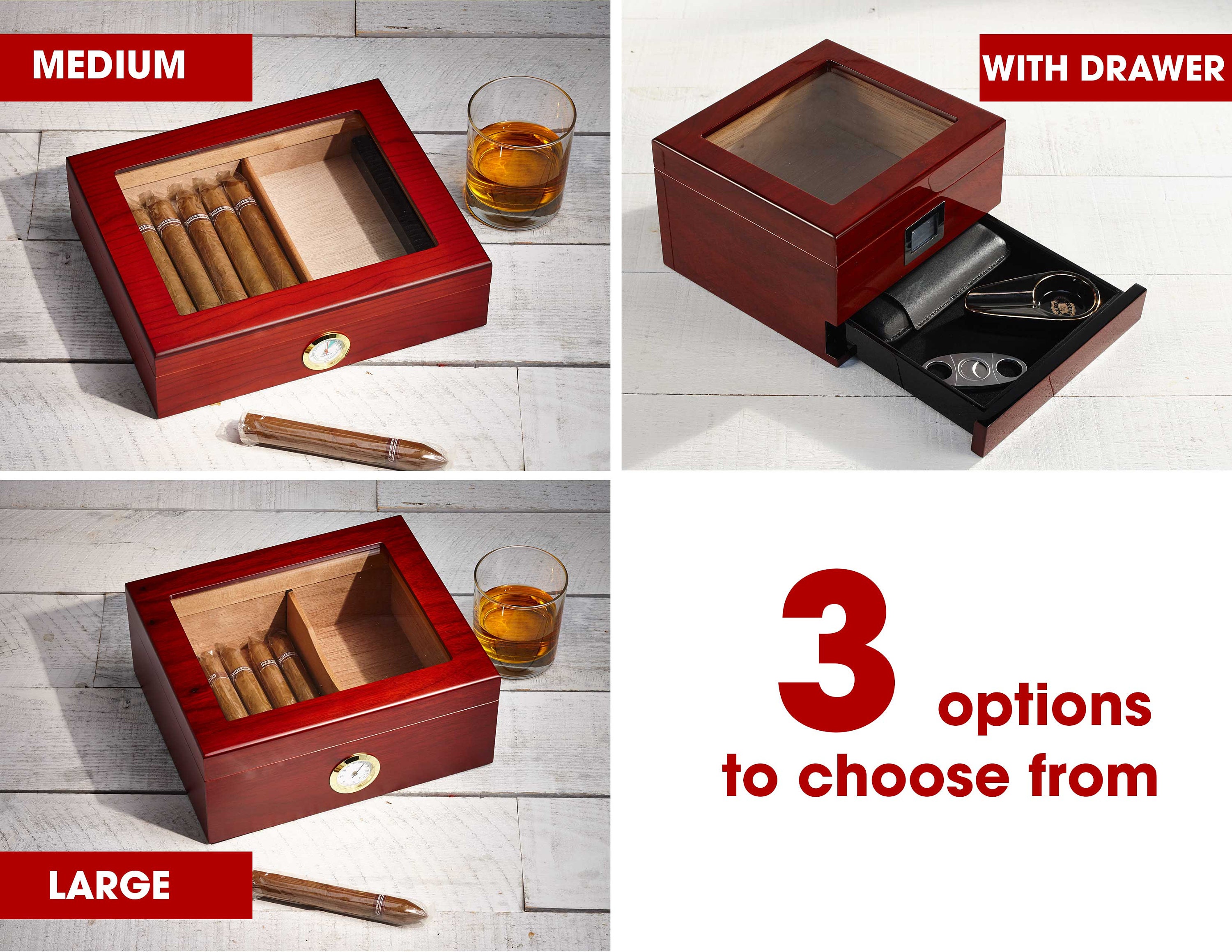 Monogram Cigar Humidor