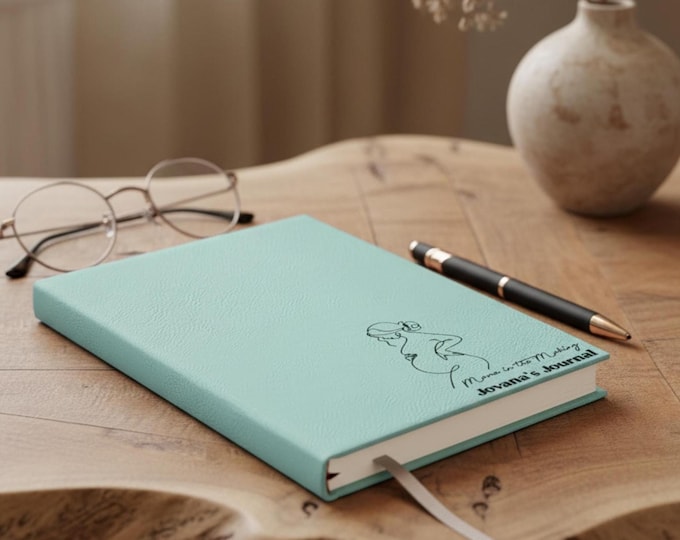 Personalized Journal For Pregnant Women - Custom Engraved Notebook: Pregnancy Diary, First-time Mom, New Baby Gift, Newborn, Mother-to-be
