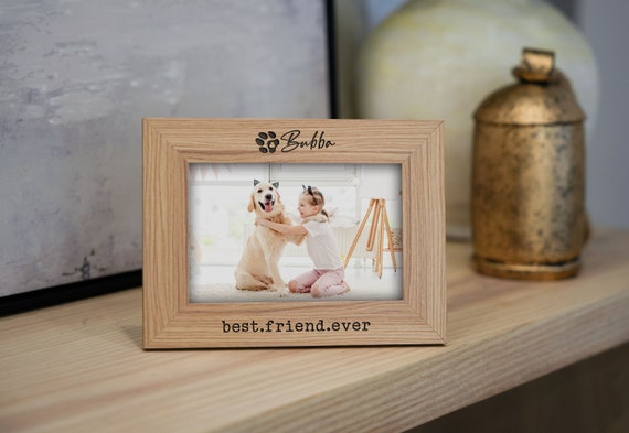 Engagement Photo Frame White Wood 4x6 Photo - Made To Order Custom Gift  Austr