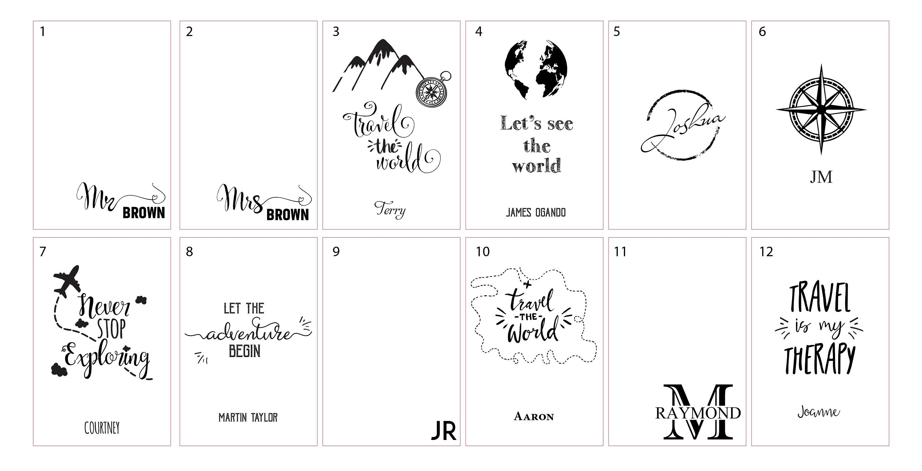 Custom Passport Cover Personalized Passport Holders Etsy