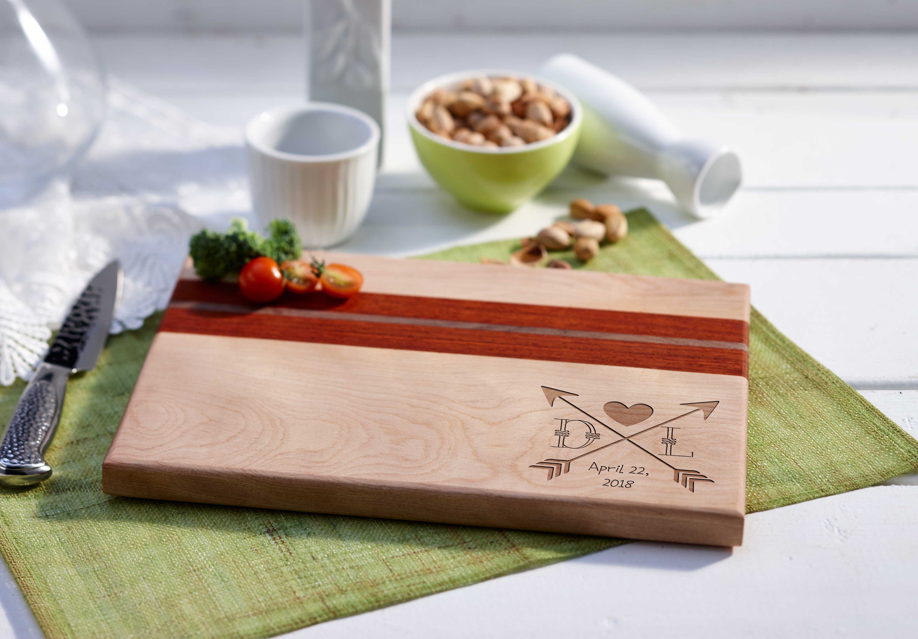 Personalized Cutting Board, Engraved board, housewarming gifts, wedding
