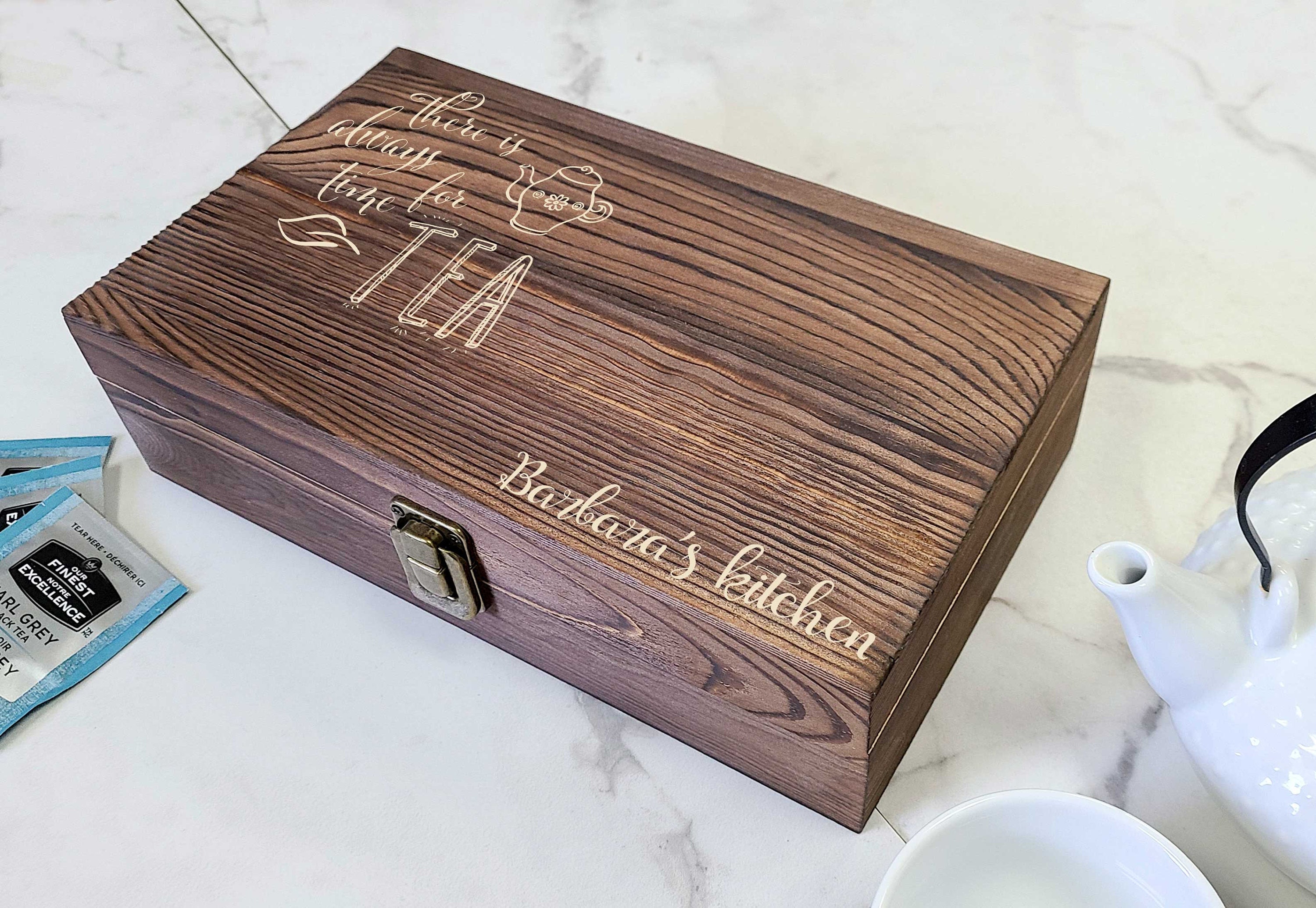 personalized tea box personalized tea box