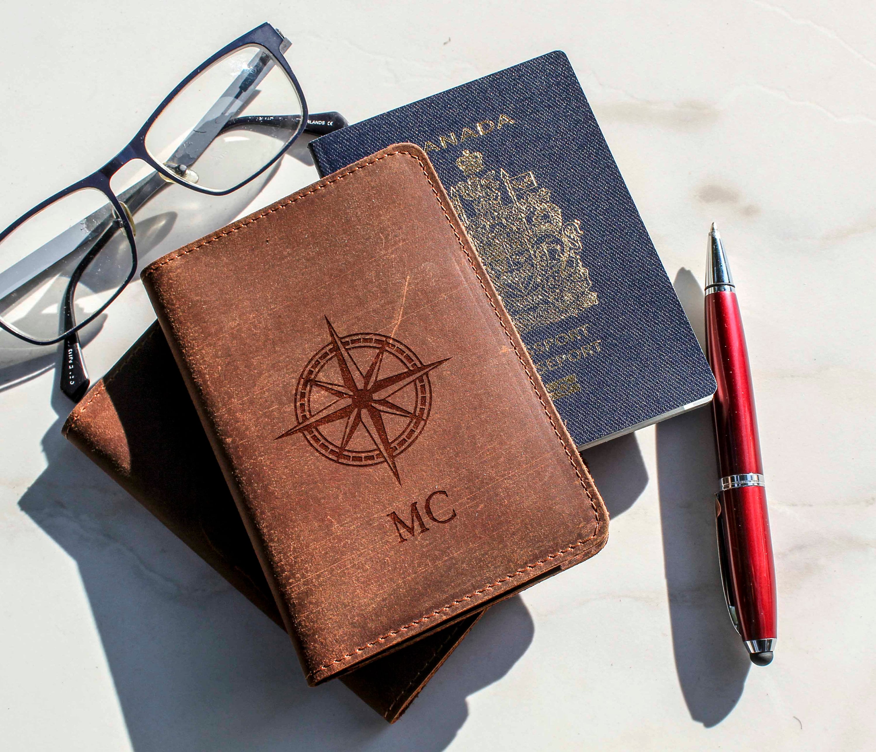 personalised passport wallets