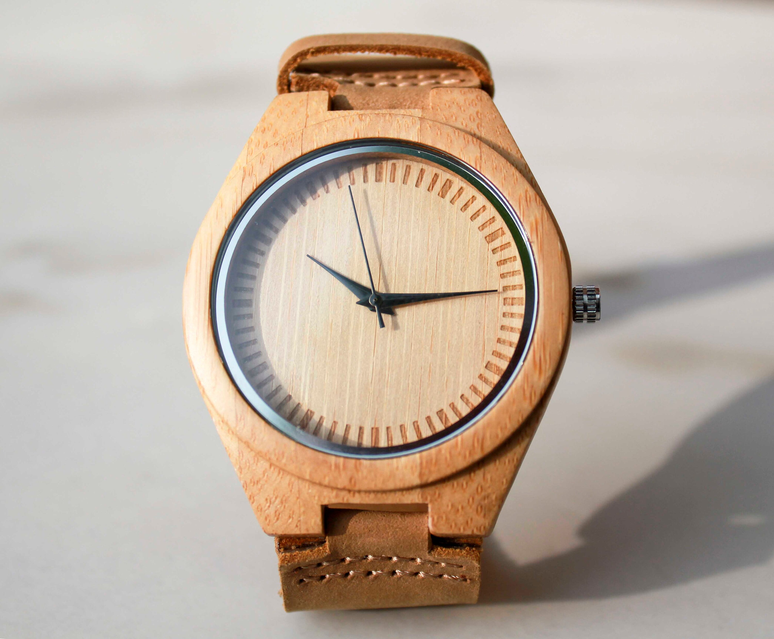 Personalized Wooden Men's Watch, Engraved Watch for Men , Wood Watch