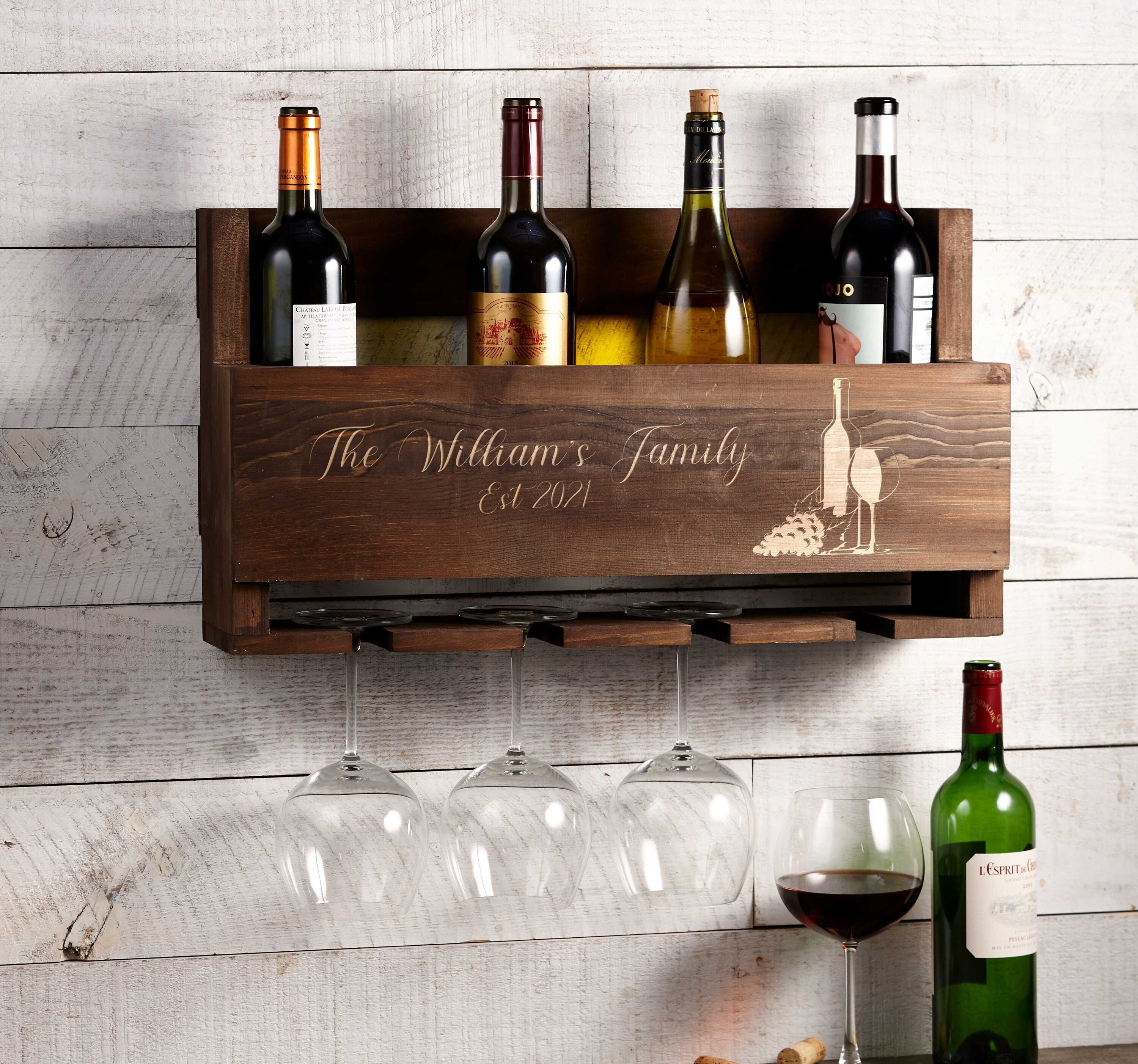 Mounted wine racks sale