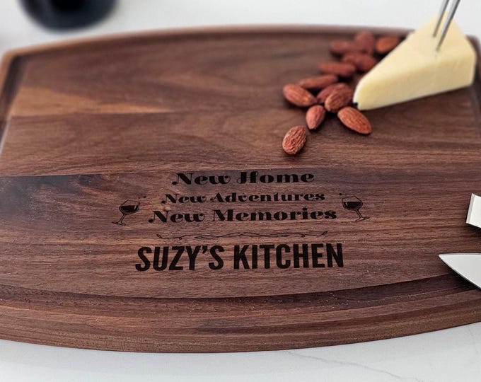 Personalized Cutting Board – Housewaring Present: Custom Engraved Charcuterie Board | Birthday, Anniversary, Hosting, Chef Kitchen Gift