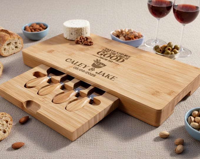 Personalized Charcuterie Board – Bible Verse: Custom Engraved  Cheese Board, Housewarming, Kitchen Decor, Religious, Christian, Couple Gift