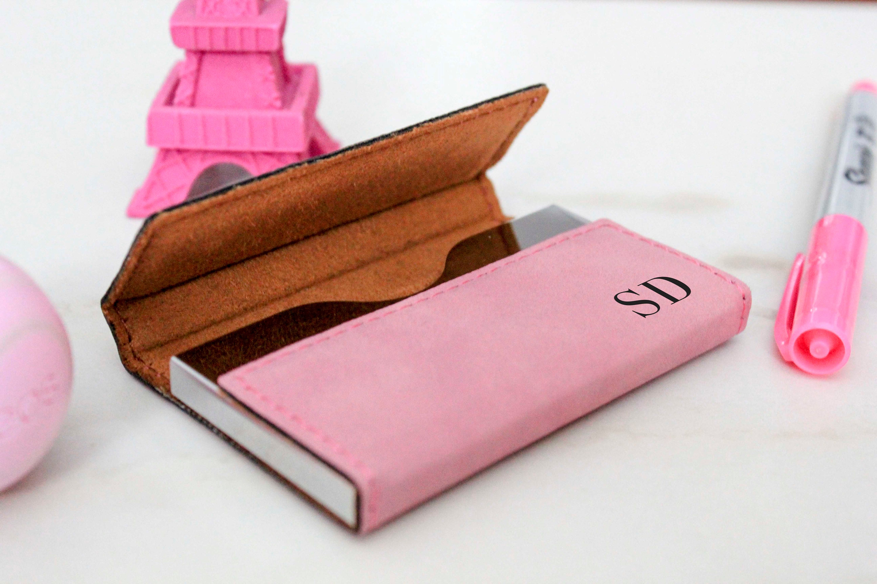 customized-business-cards-holder-personalized-leatherette-etsy-canada