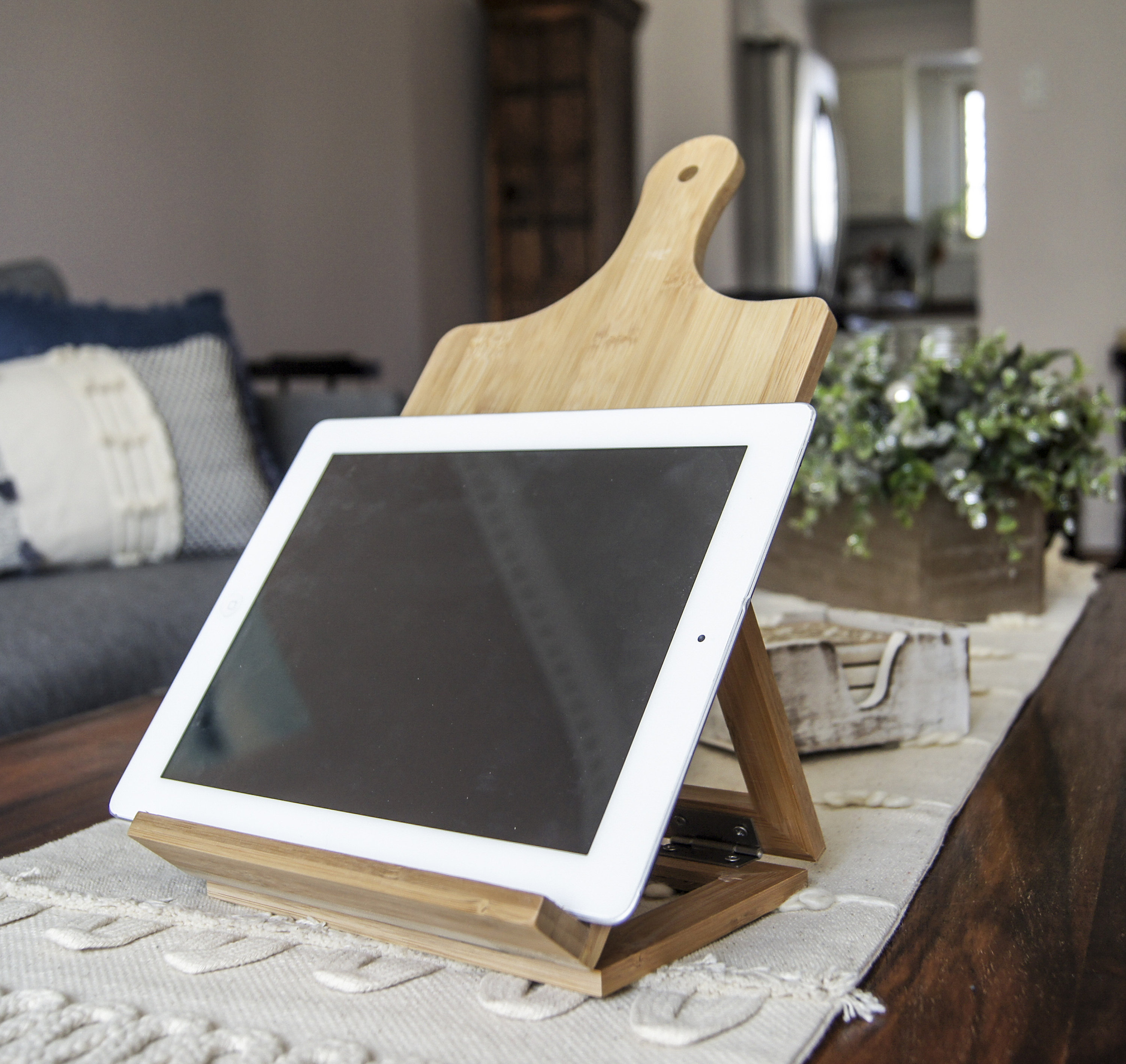 Personalized Bamboo iPad and Recipe HoldersThe Perfect Gift for