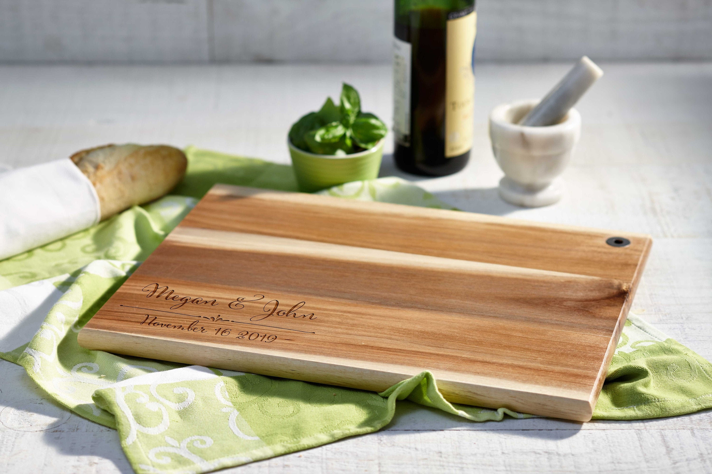 Personalized Cutting Board, Engraved cutting board, housewarming gifts