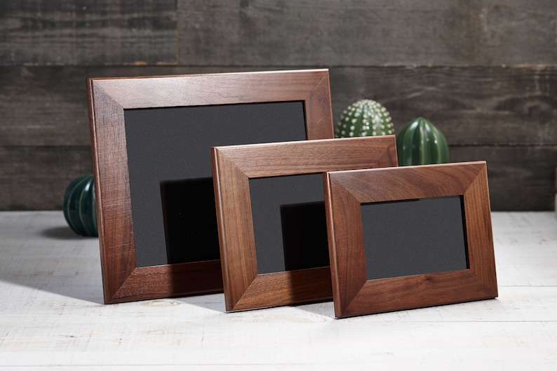 Personalized Engraved Walnut Frame Custom Photo Frame Frame Etsy Canada