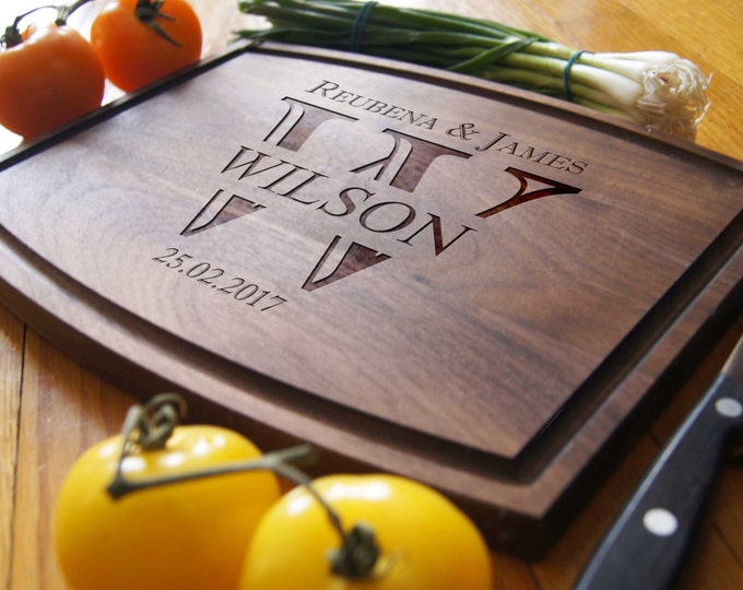 Personalized Cutting Boards, Engraved cutting board, housewarming gifts, wedding gift, Christmas gift