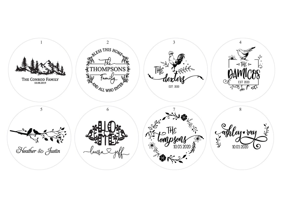 Custom Wood Signs Personalized Family Name Wood Sign Rustic Etsy Canada