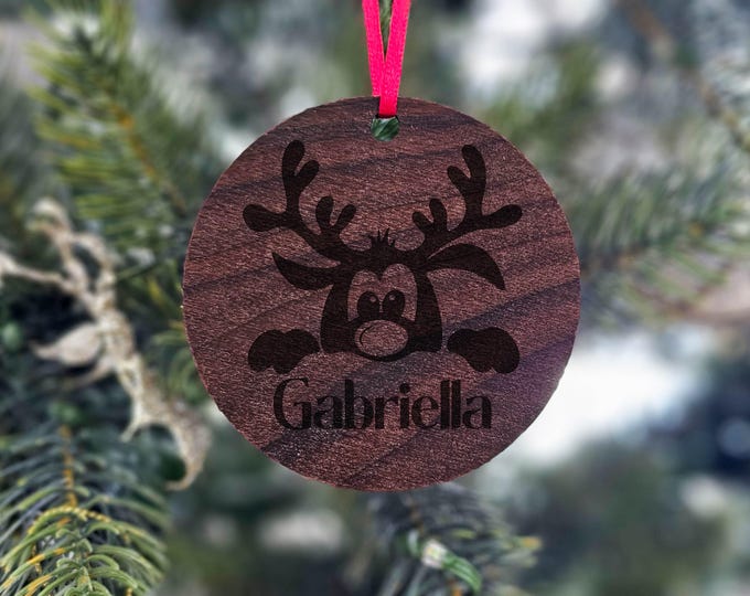 Personalized Christmas Ornament, Custom wooden ornament, Christmas decoration, Holiday Decoration , Christmas gift, baby ornament
