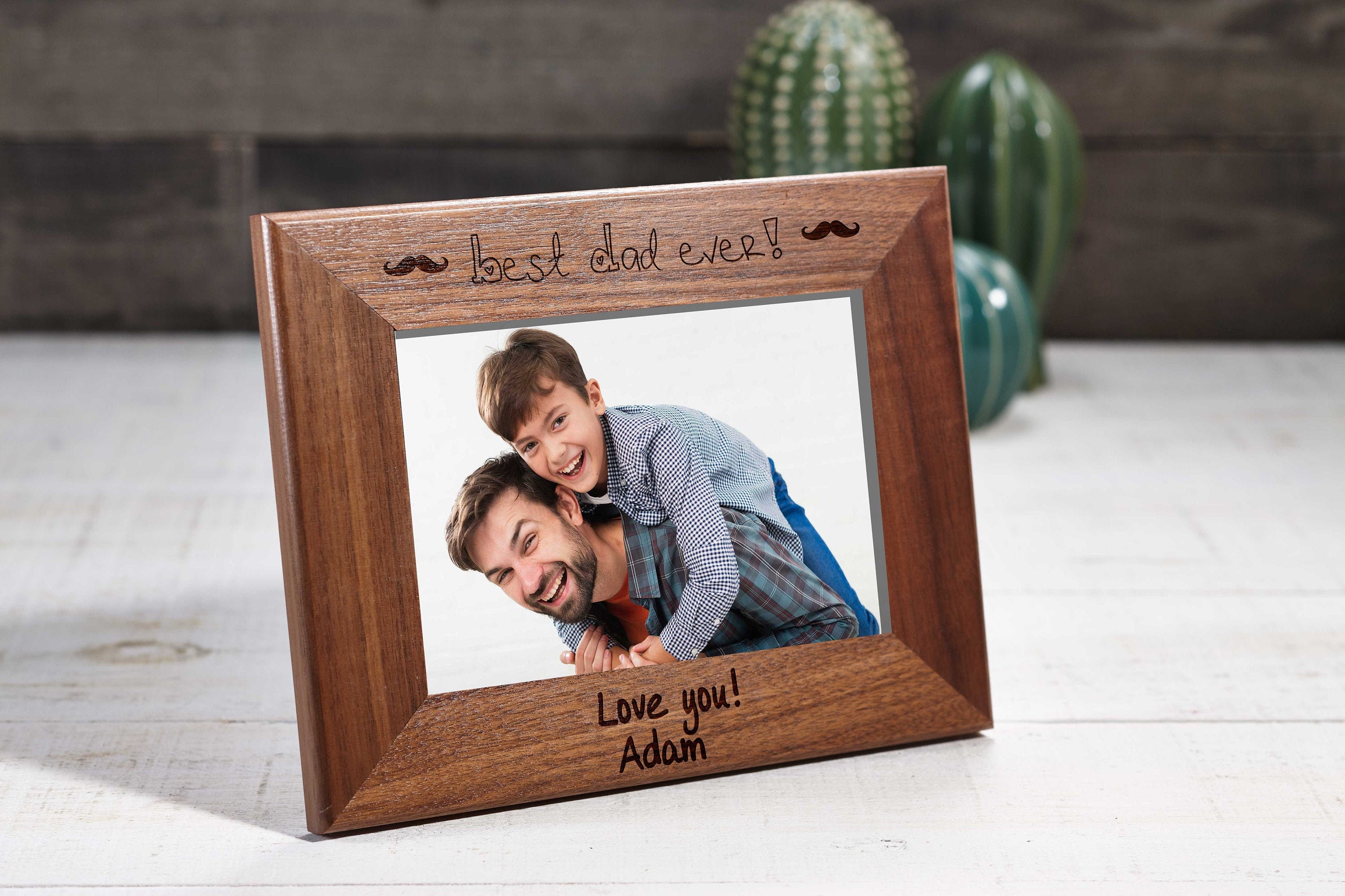 Illinois Personalized Wooden Frame Illinois Personalized Wooden Frame