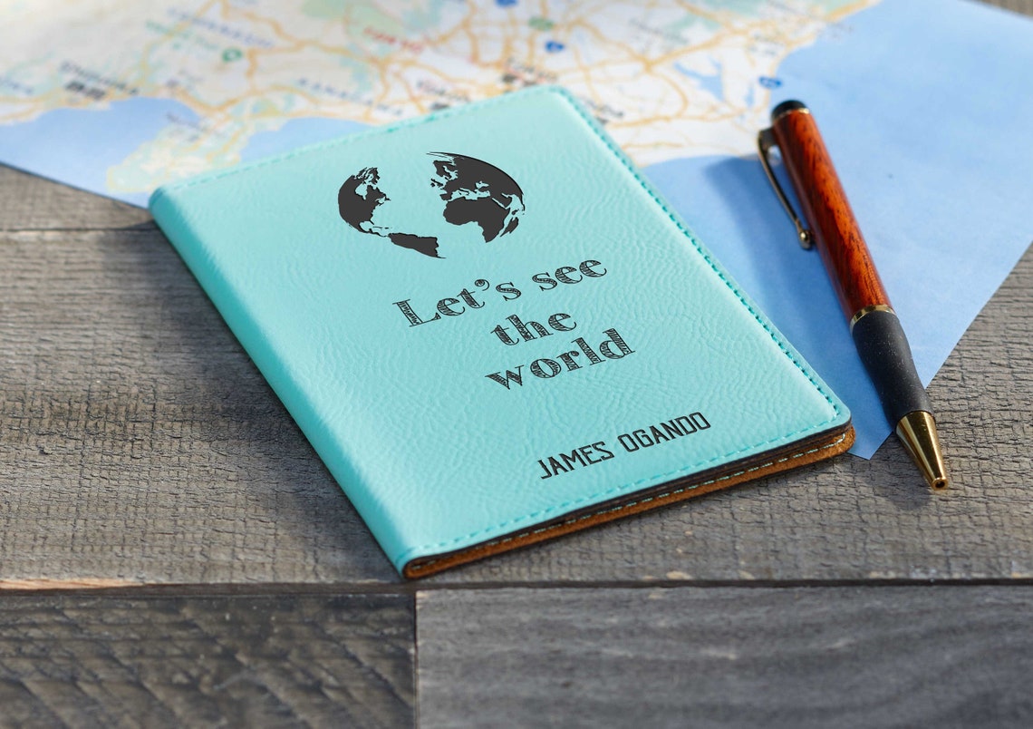 Couverture de passeport personnalisé détenteurs de passeport Etsy